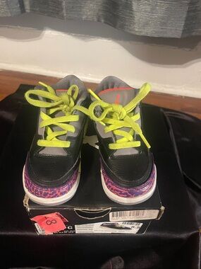 Nike Air Jordan 3 Retro 832033-039 Sz 8.5c